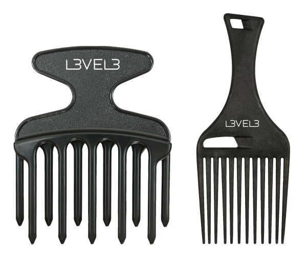 Level 3 Hair Pick Comb Set