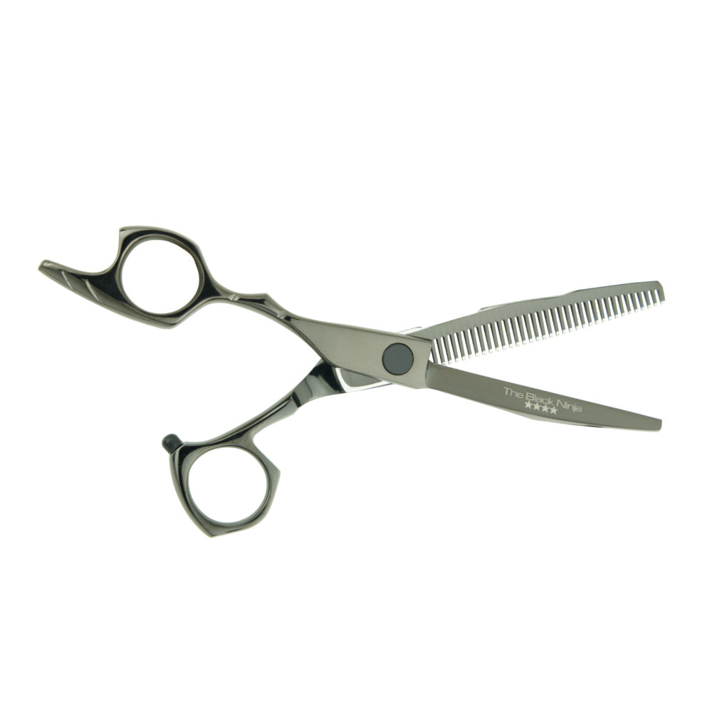 Matakki Black Ninja Thinning Scissors Left Handed